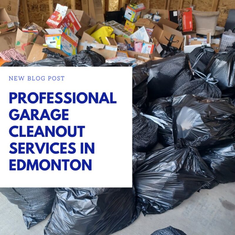 Professional Garage Cleanout Services in Edmonton