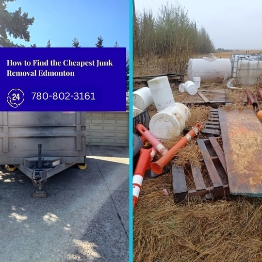 How to Find the Cheapest Junk Removal Edmonton