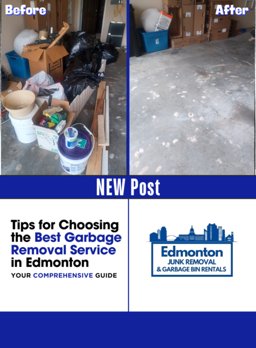 Tips for Choosing the Best Garbage Removal Service in Edmonton