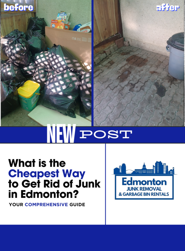 What is the Cheapest Way to Get Rid of Junk in Edmonton