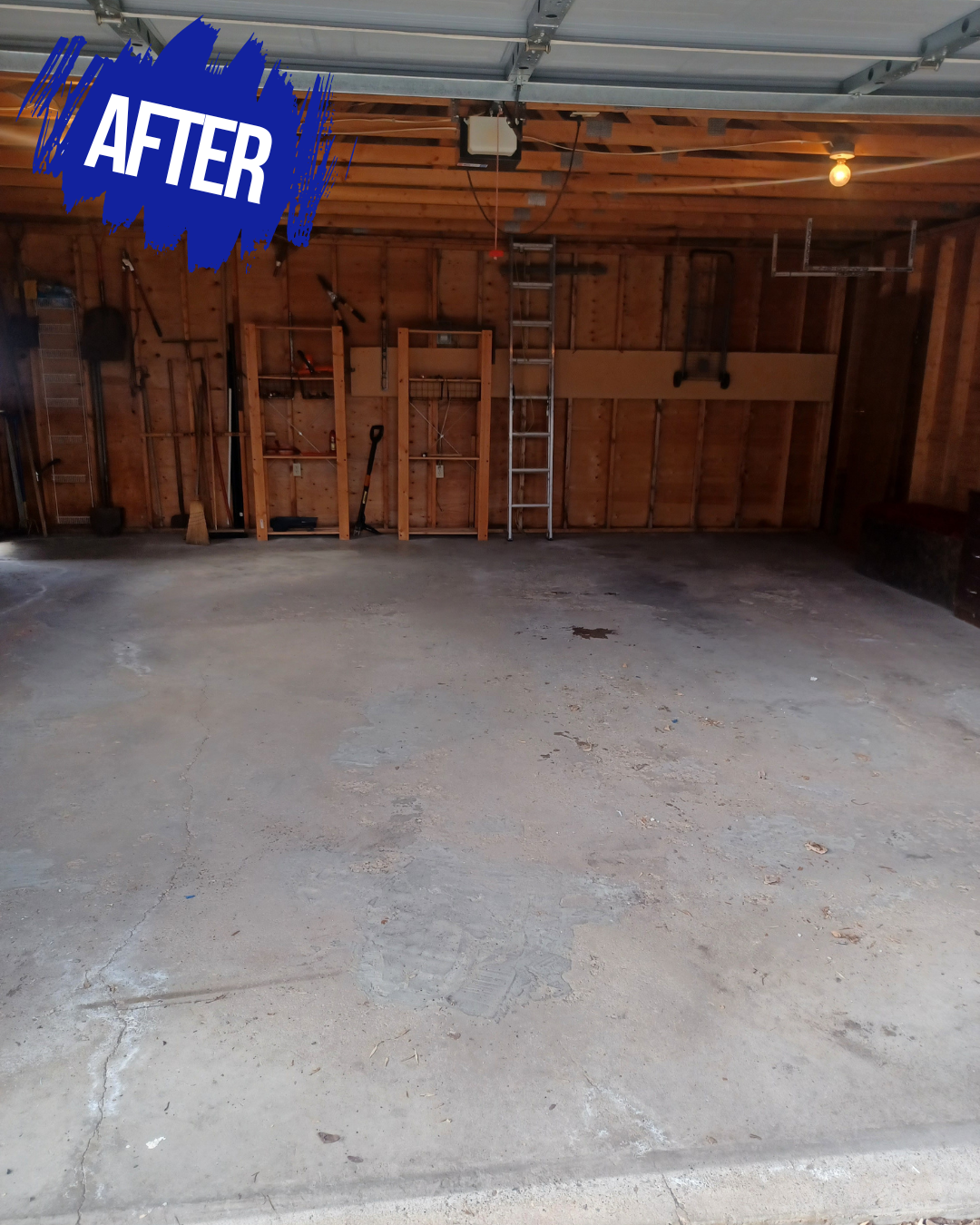 After garage junk removal Edmonton