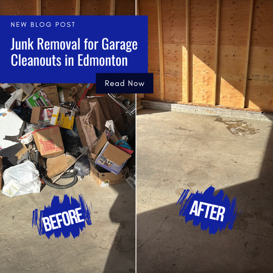 Junk Removal for Garage Cleanouts in Edmonton