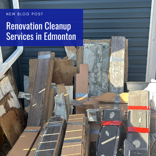 Renovation Cleanup Services in Edmonton