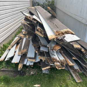 fence debris removal edmonton