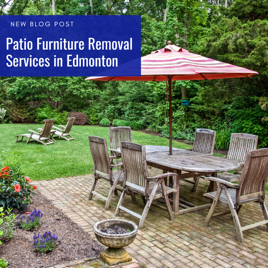 Patio Furniture Removal Services in Edmonton