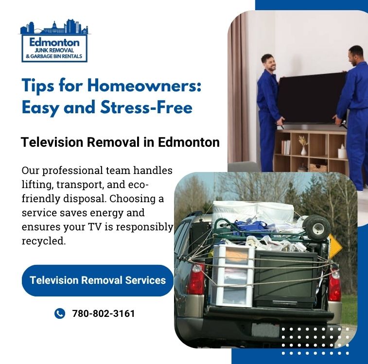 Television Removal in Edmonton