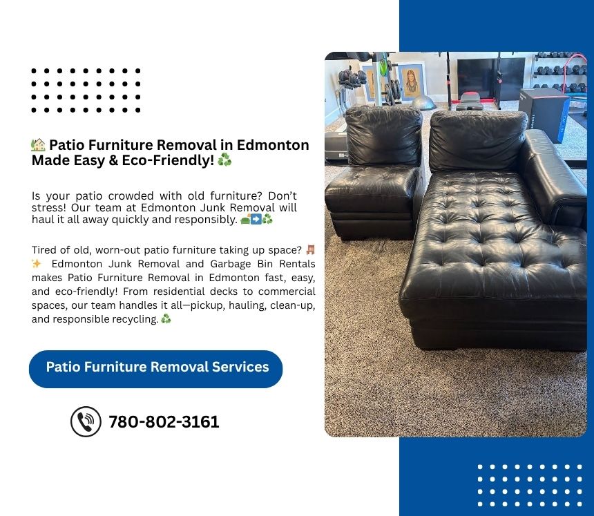 Patio Furniture Removal Services