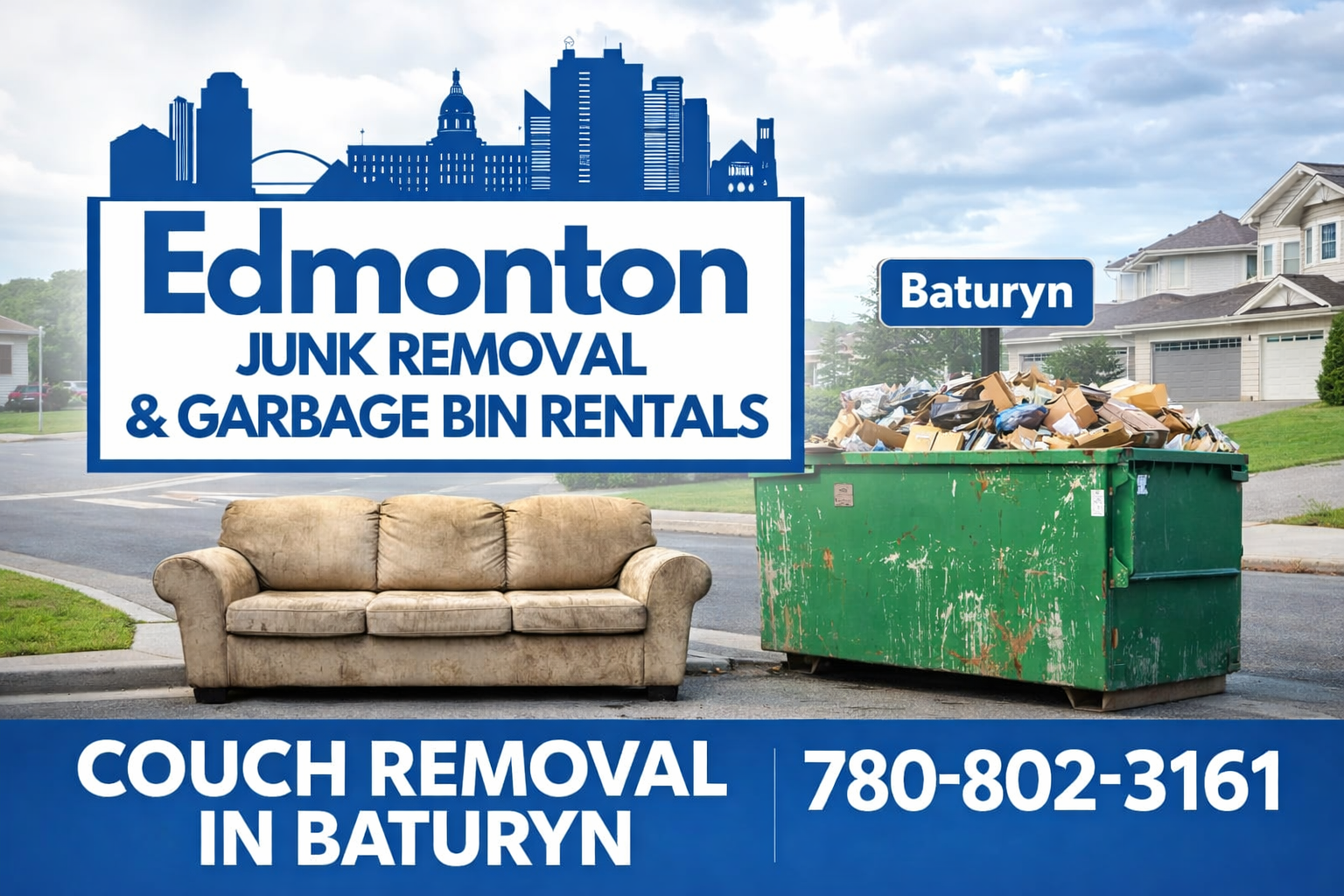 Couch removal services in Baturyn
