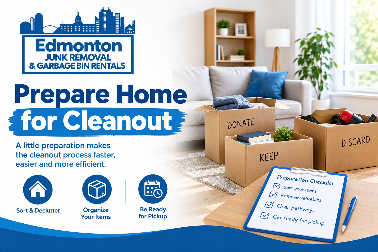 Prepare Home for Cleanout