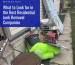 What to Look for in the Best Residential Junk Removal Companies